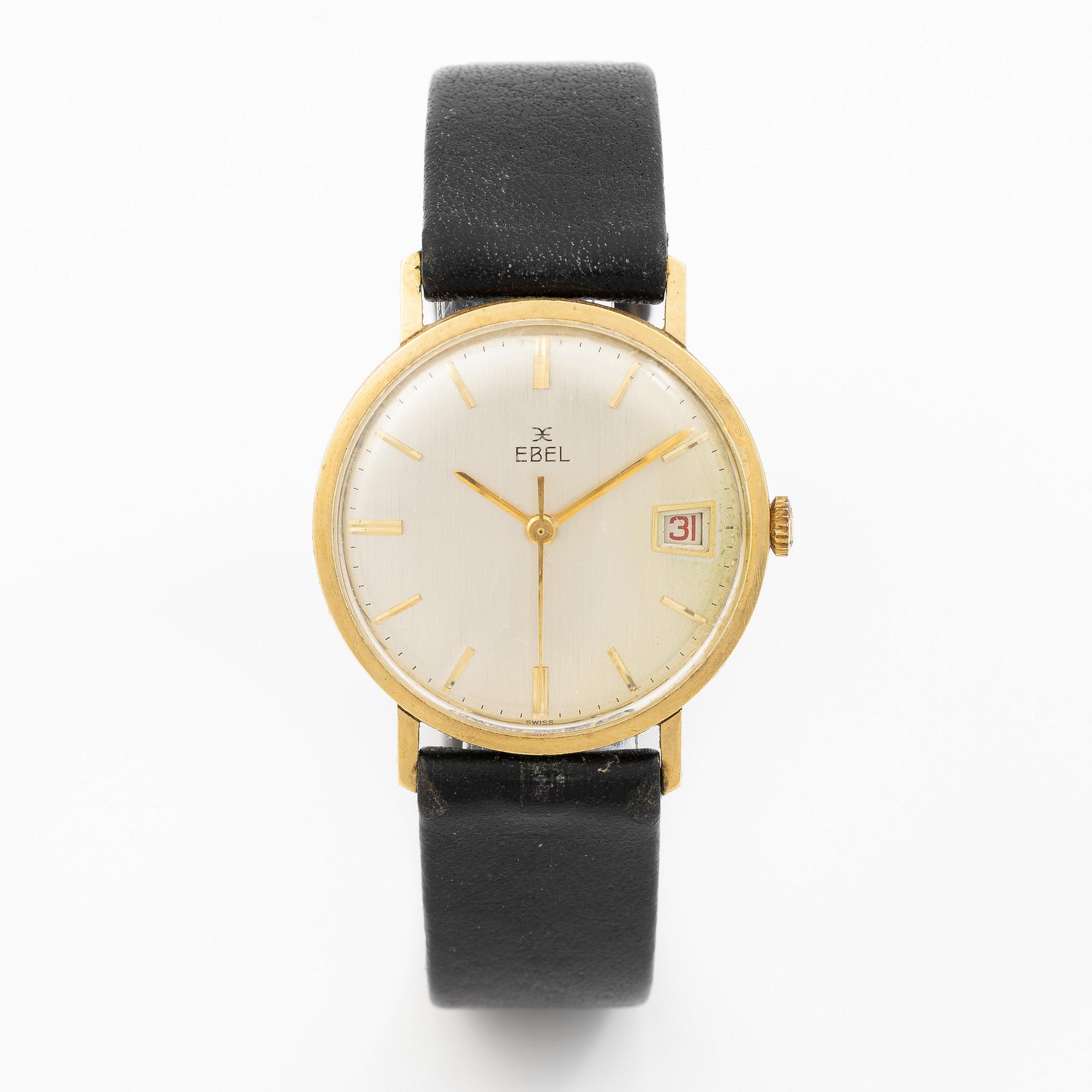 Ebel, wristwatch, 33 mm, 18K gold.