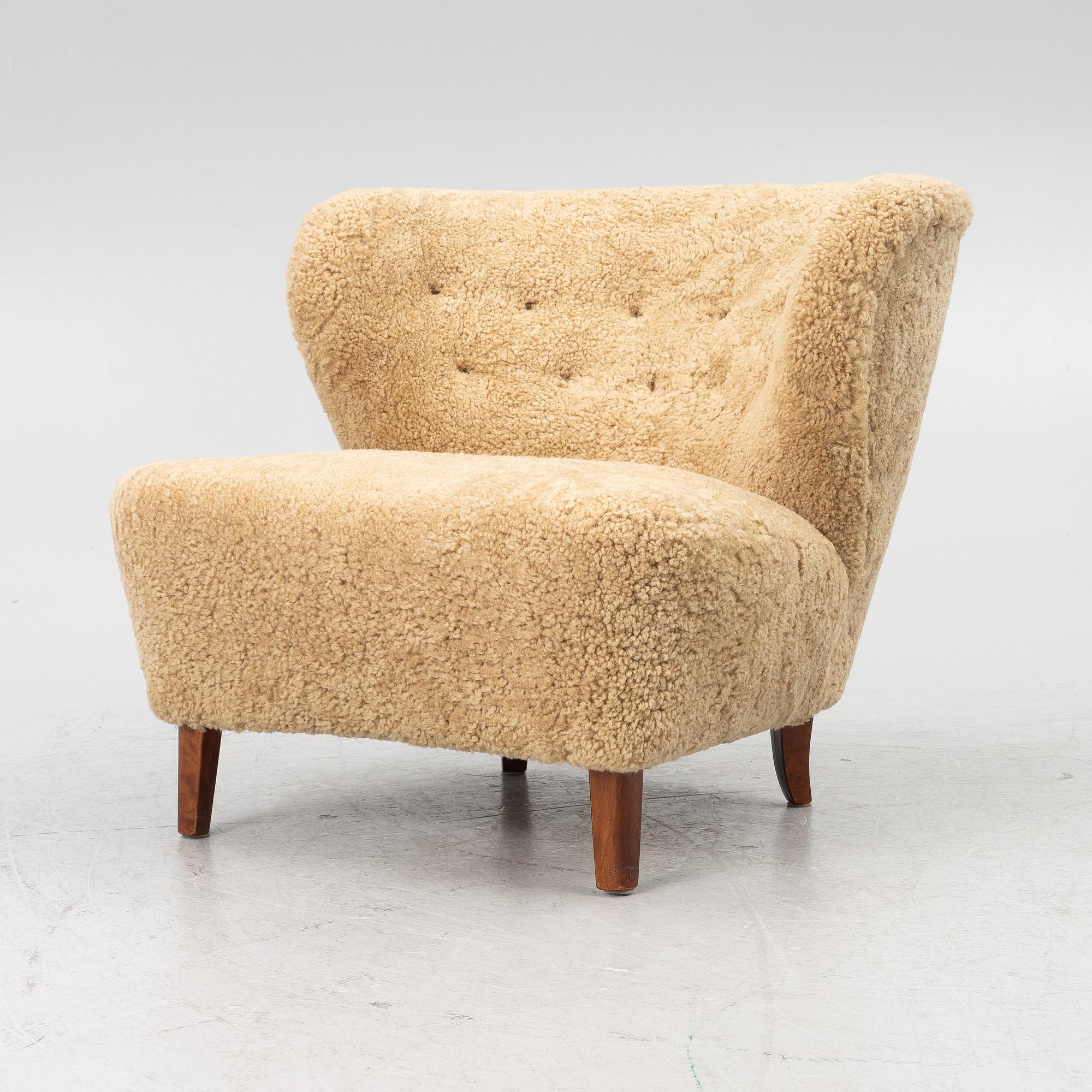 Gösta Jonsson, a Swedish Modern armchair, 1940's.