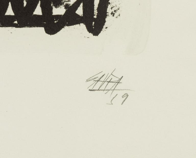 Antonio Saura, Untitled.