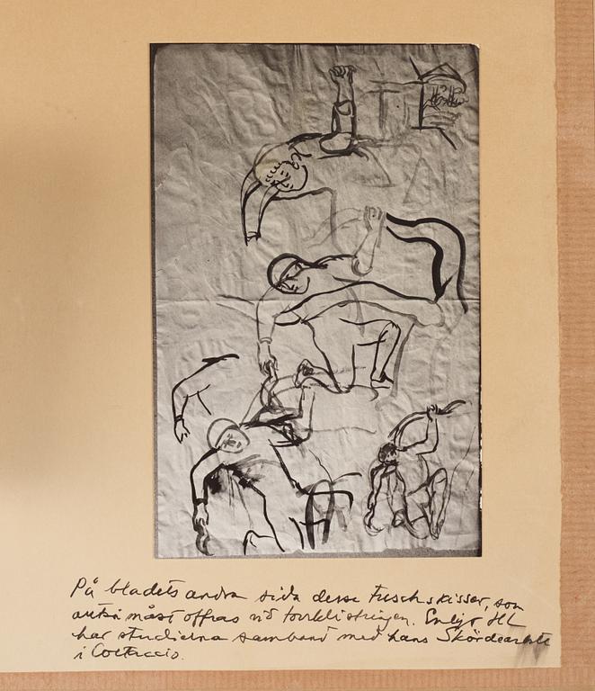 Hilding Linnqvist, On the Balcony, Chinon.