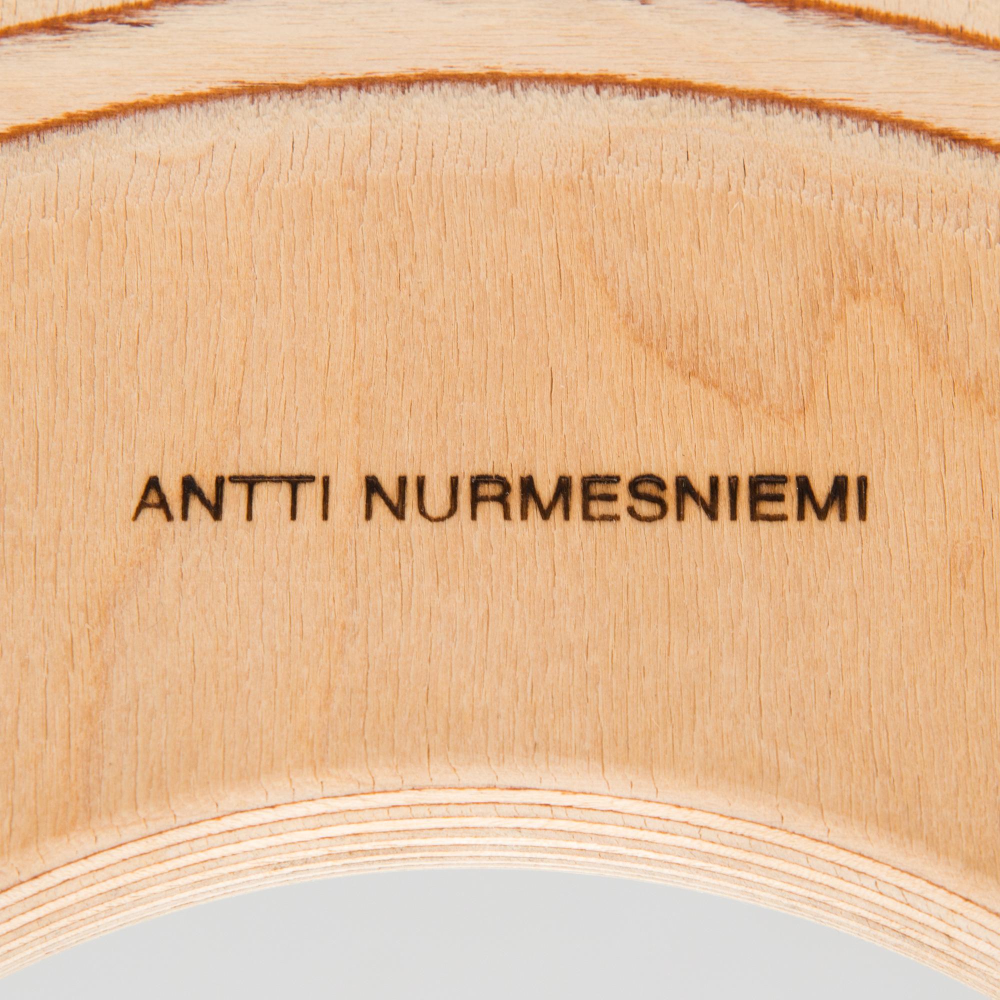 Antti Nurmesniemi, pall, "Sauna Stool", 1950-60-tal.