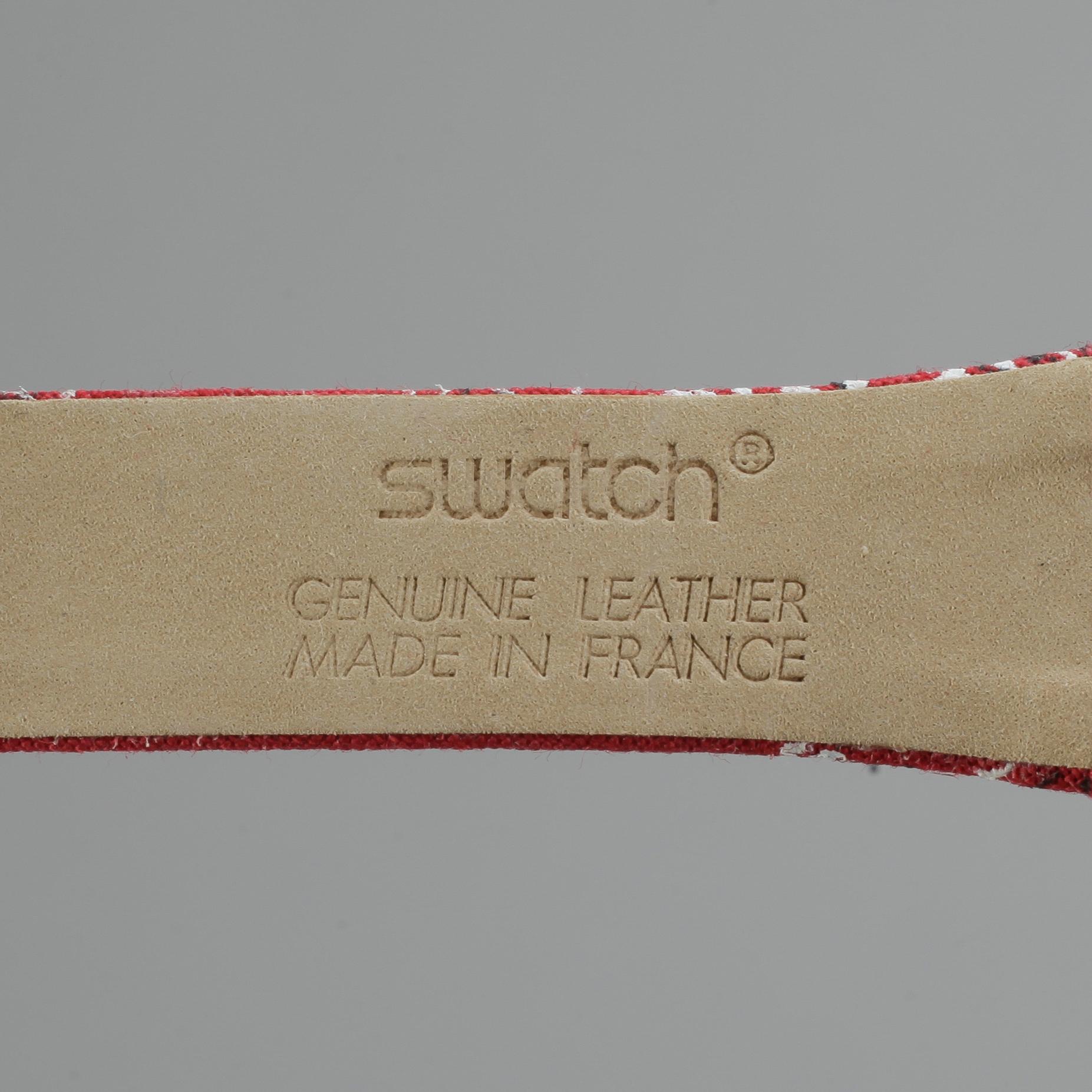 SWATCHKLOCKOR, 3st, "Timeless Zone", "Marechall", "Trash", plast, ca1992-1994.