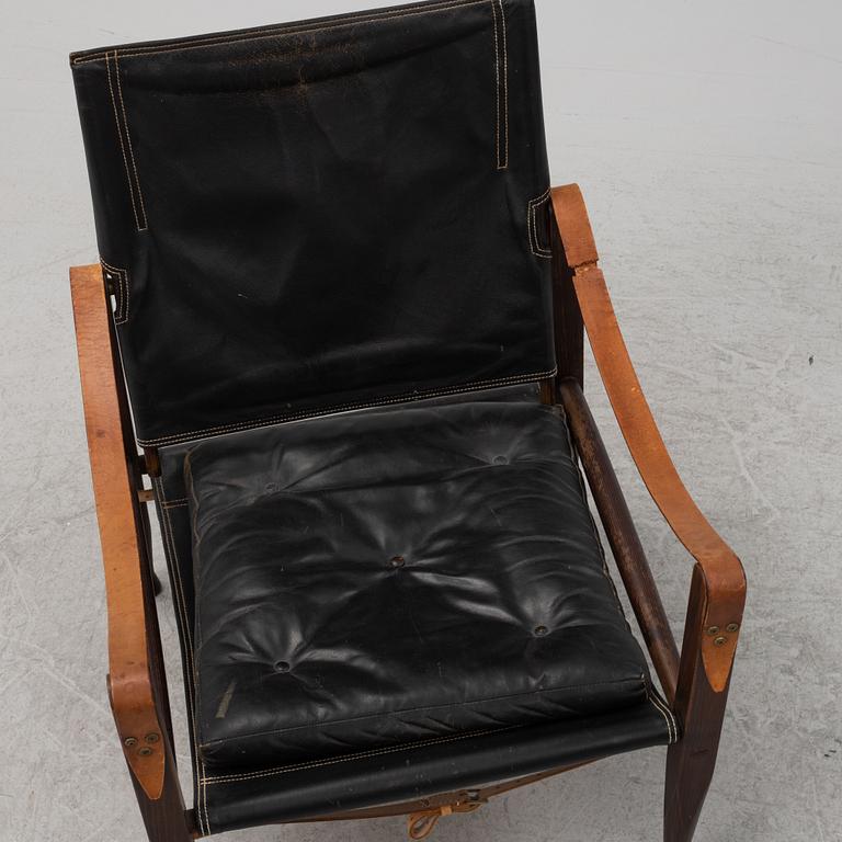 Kaare Klint, fåtölj, "Safari Chair", för Rud. Rasmussen, Danmark.