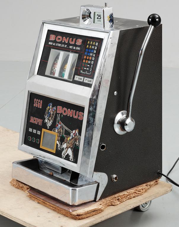 ENARMAD BANDIT, "Sega Bonus Jackpot" 1900-talets andra hälft.