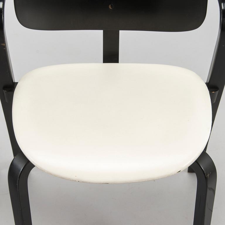 Ilmari Tapiovaara, karmstolar, 6 st, "Aslak", Asko 1960-tal.