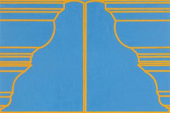 Nils Kölare,  oil on canvas, signed and dated -75 verso.