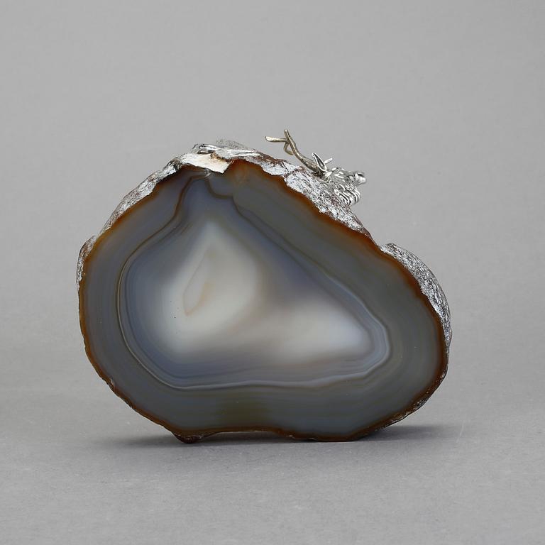 FAT, silver och agat, Ryssland, 1900-tal.