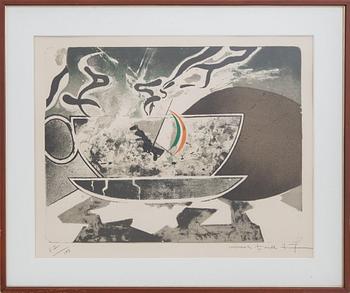 MICHAEL FARRELL, litografi. Signerad och numrerad, 87/100.