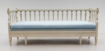 SOFFA, gustaviansk stil, 1800-tal.