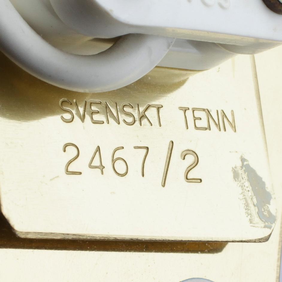 BORDSLAMPA, mässing, modell 2467/2, Josef Frank, Firma Svenskt Tenn.