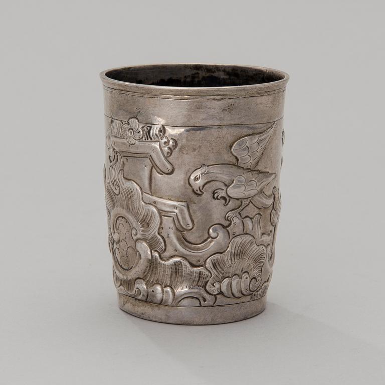 RYSK SILVERBÄGARE, Moskva 1779.
