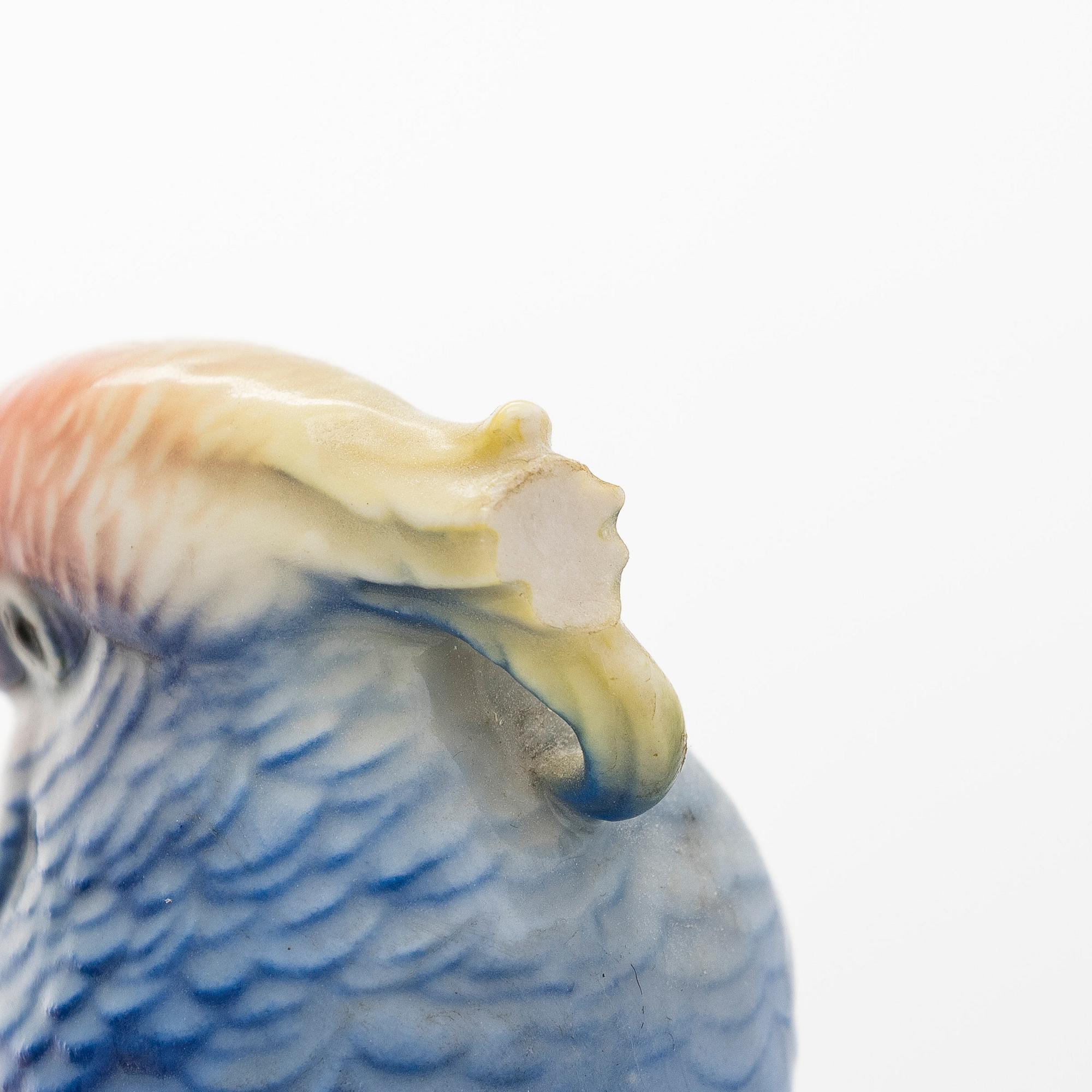 Figuriner, porslin, 4st, Karl Ens, Volksted Tyskland, 1900-tal.