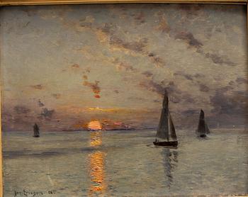 Johan Ericson, Seglats.