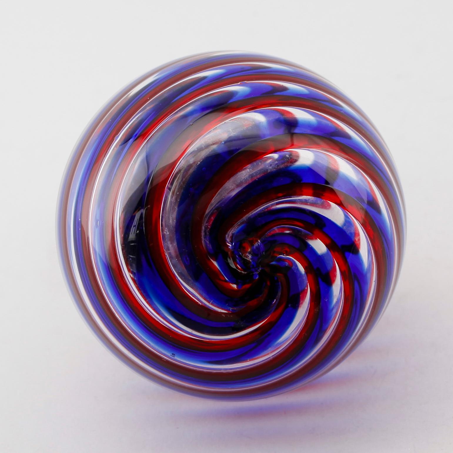 KARAFF, glas, sannolikt Venini Murano.