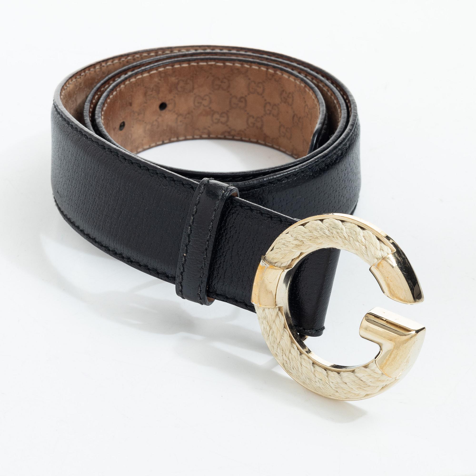Gucci, skärp.