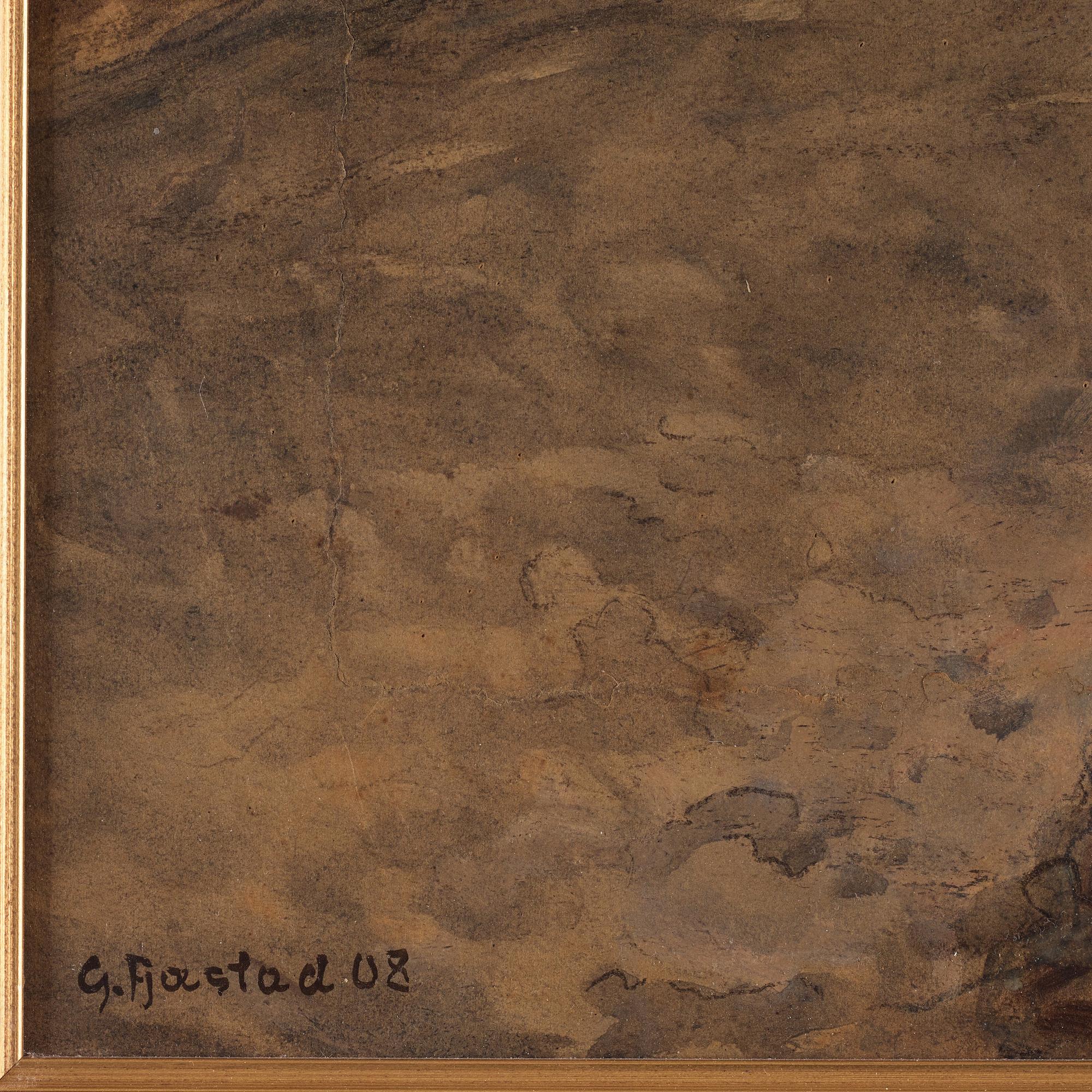 Gustaf Fjaestad, Landscape.