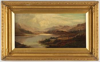 CHARLES LESLIE, oil on canvas, signed.