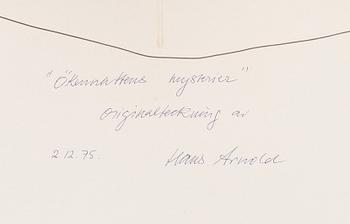 HANS ARNOLD, blandteknik, signerad.