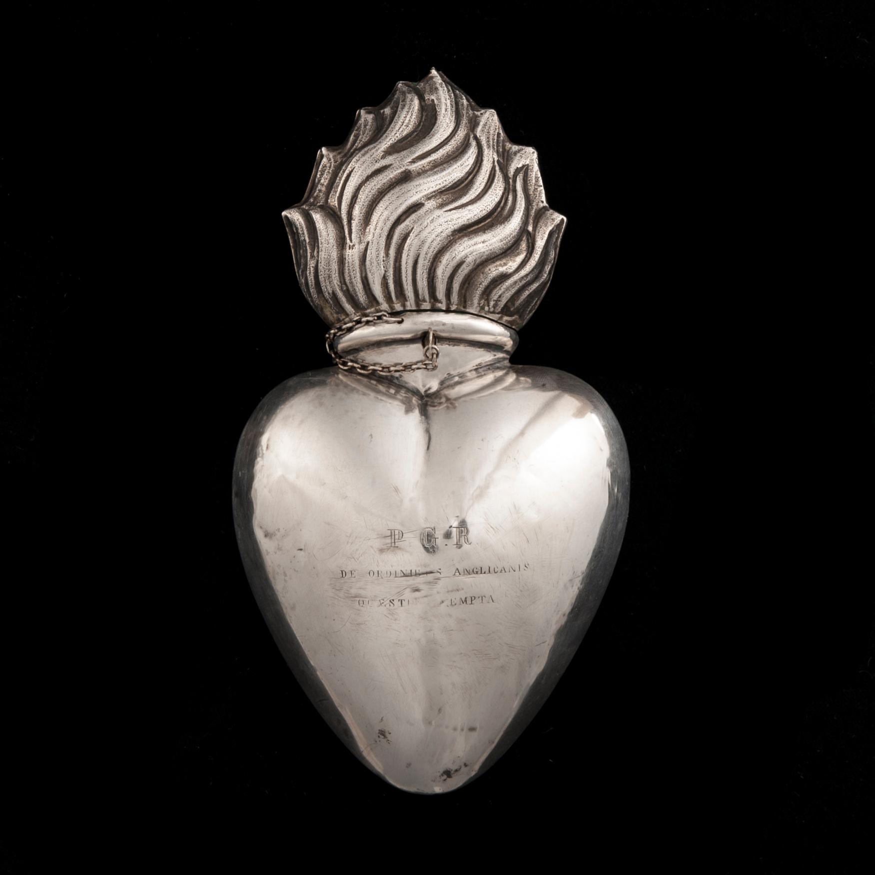 HJÄRTA, silver, Mellaneuropa. Vikt ca 111,6 g.