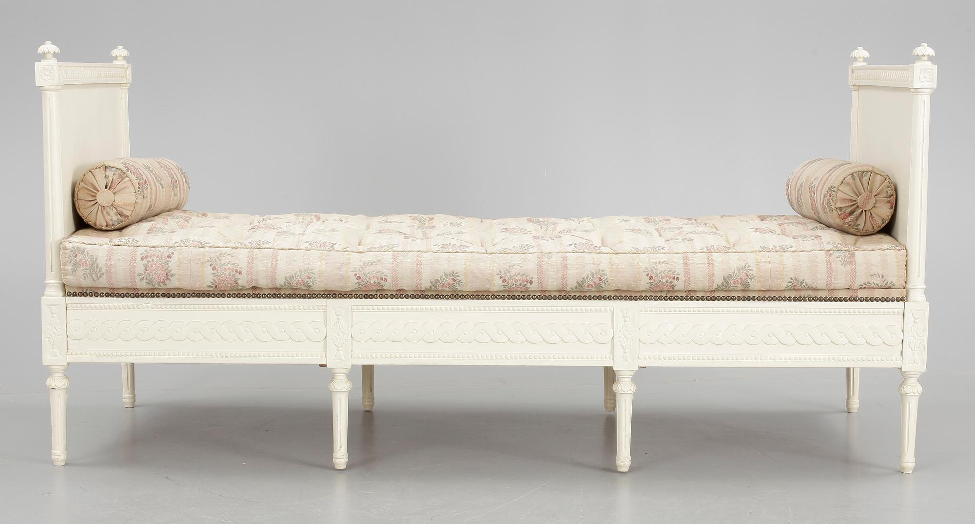 DAGBÄDD, gustaviansk stil, omkring 1900.