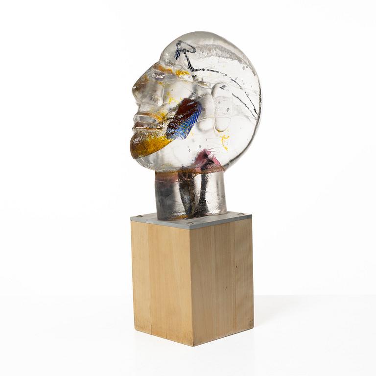 Bertil Vallien, sculpture, glass, Kosta Boda.