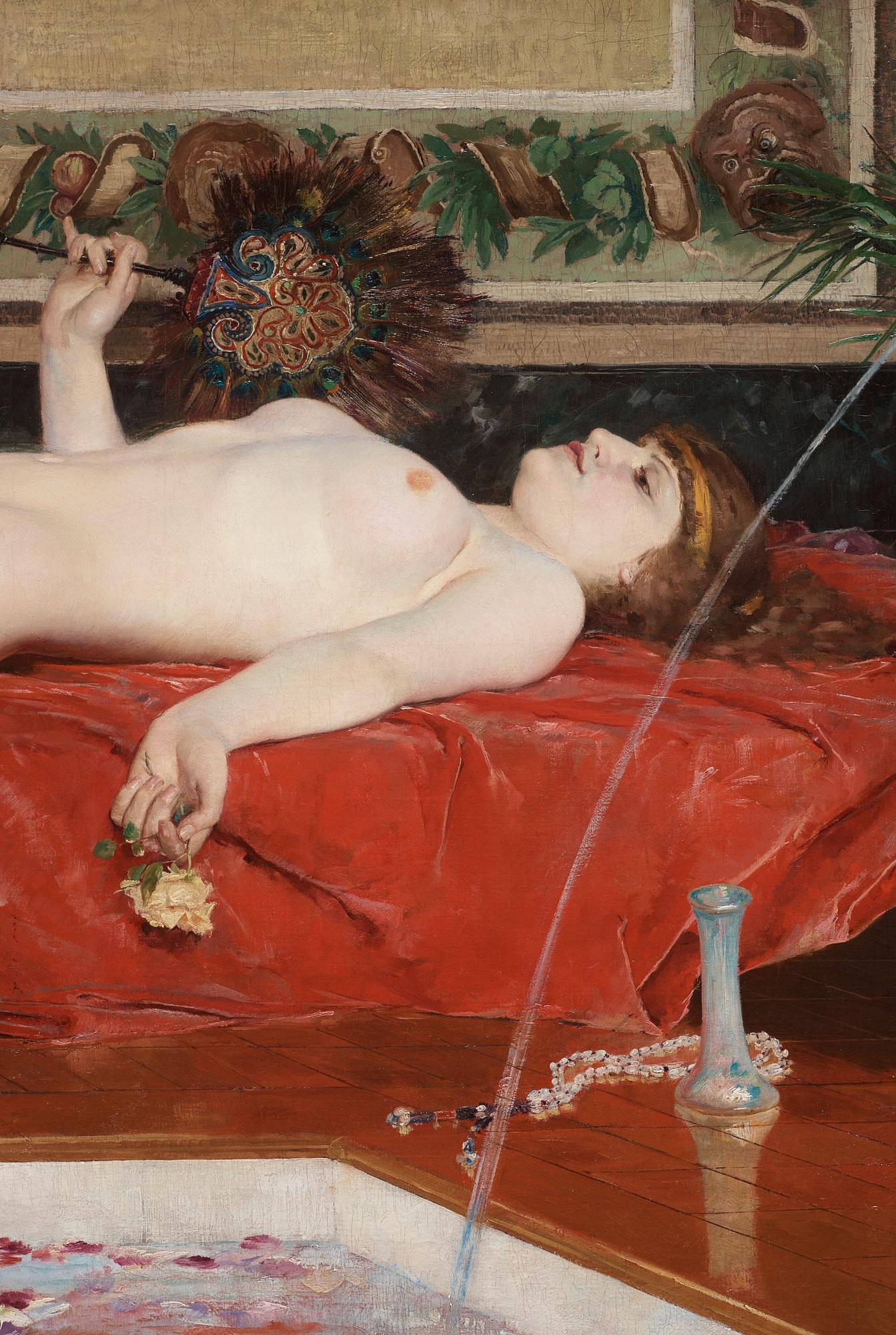 Georg Pauli, "Romerskt bad"/"Odalisk" (The Roman Bath/Odalisque).