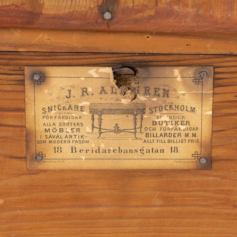 Spegel, J.R. Almgren, sent 1800-tal.