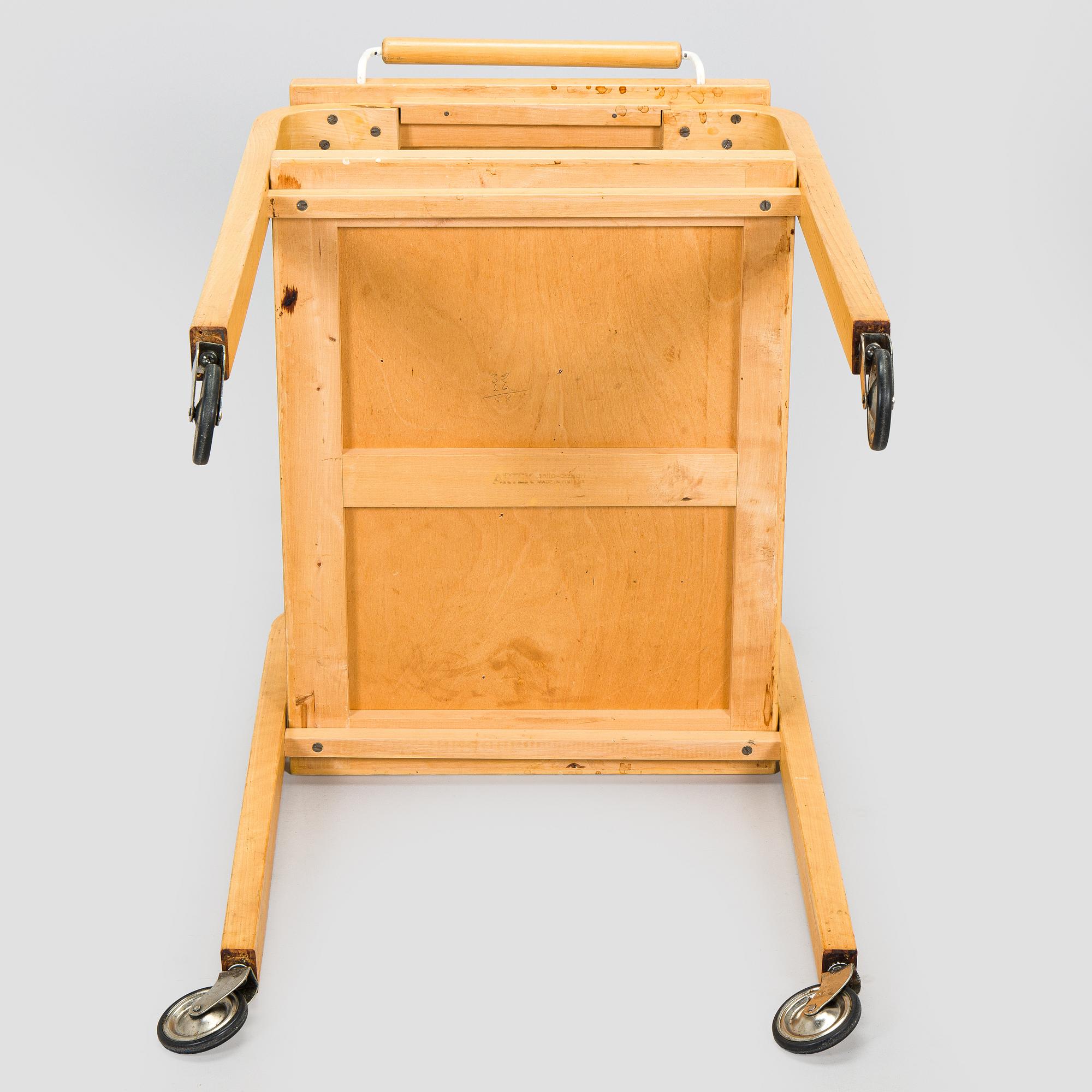 Alvar Aalto, A mid-20th century trolley model 99, O.Y. Huonekalu-ja Rakennustyötehdas A.B.