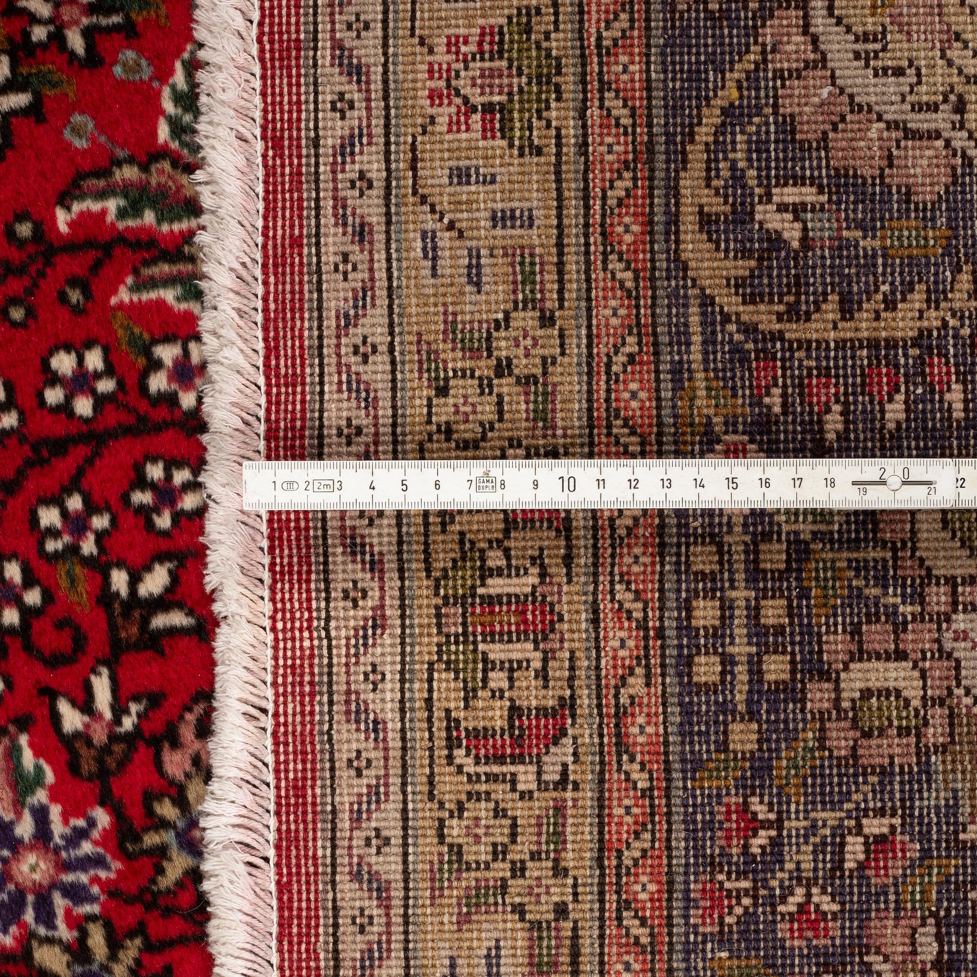 A carpet, Täbris, ca 340 x 247 cm.