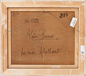 ALAIN THOMAS, oljemålning på pannå, signerad och daterad -95.