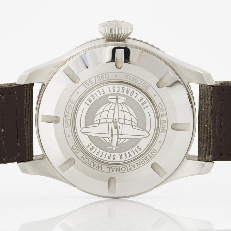 IWC, Pilot’s Watch, Timezoner, Spitfire Edition, “The Longest Flight”, "No. 155 of 250", ca 2019.