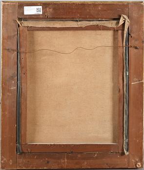 OKÄND KONSTNÄR, olja på duk, signerad Lehman, 1800-talets mitt.