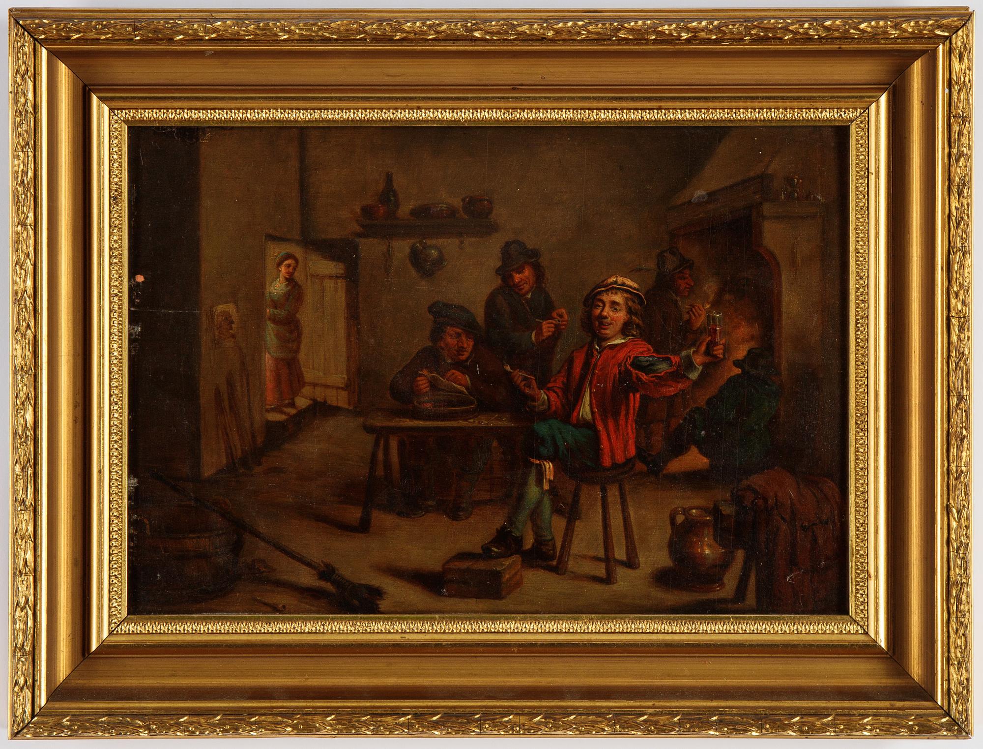 David Teniers d.y, adter, oil on panel.