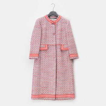 Marc Jacobs, a bouclé coat, size 4.