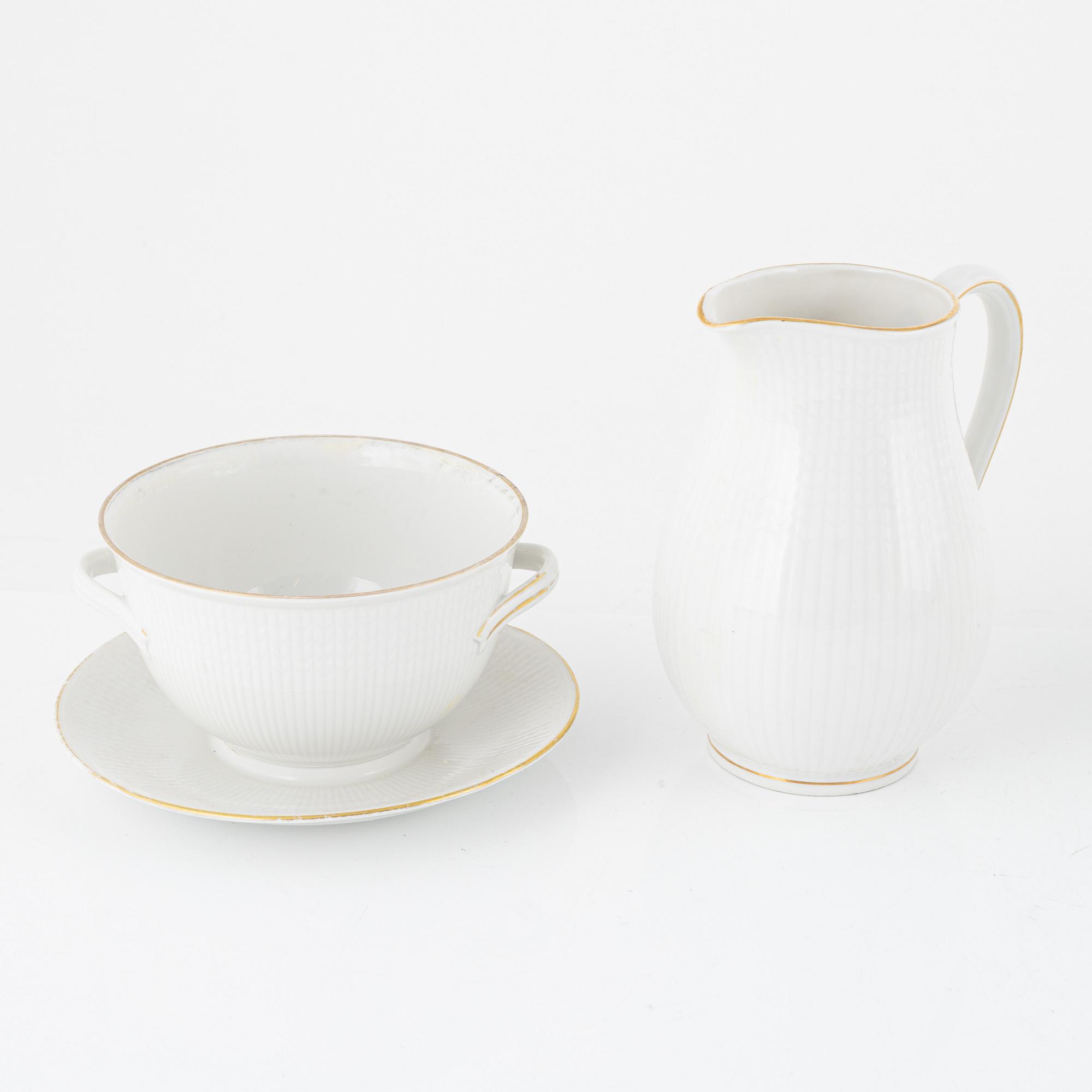 Louise Adelborg, a 167-piece 'Swedish Grace' dinner service, Rörstrand.