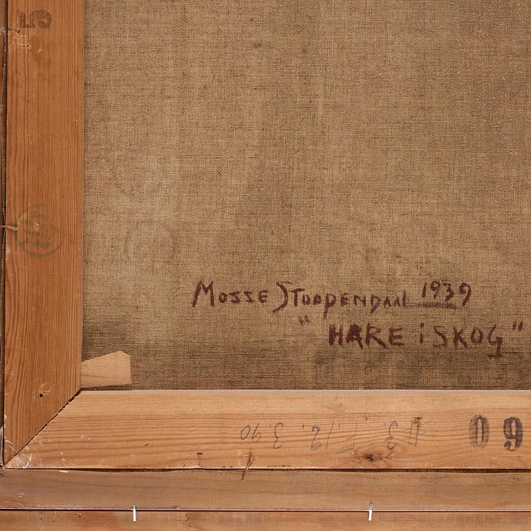 Mosse Stoopendaal, "Hare i skog" (Hare in the woods).