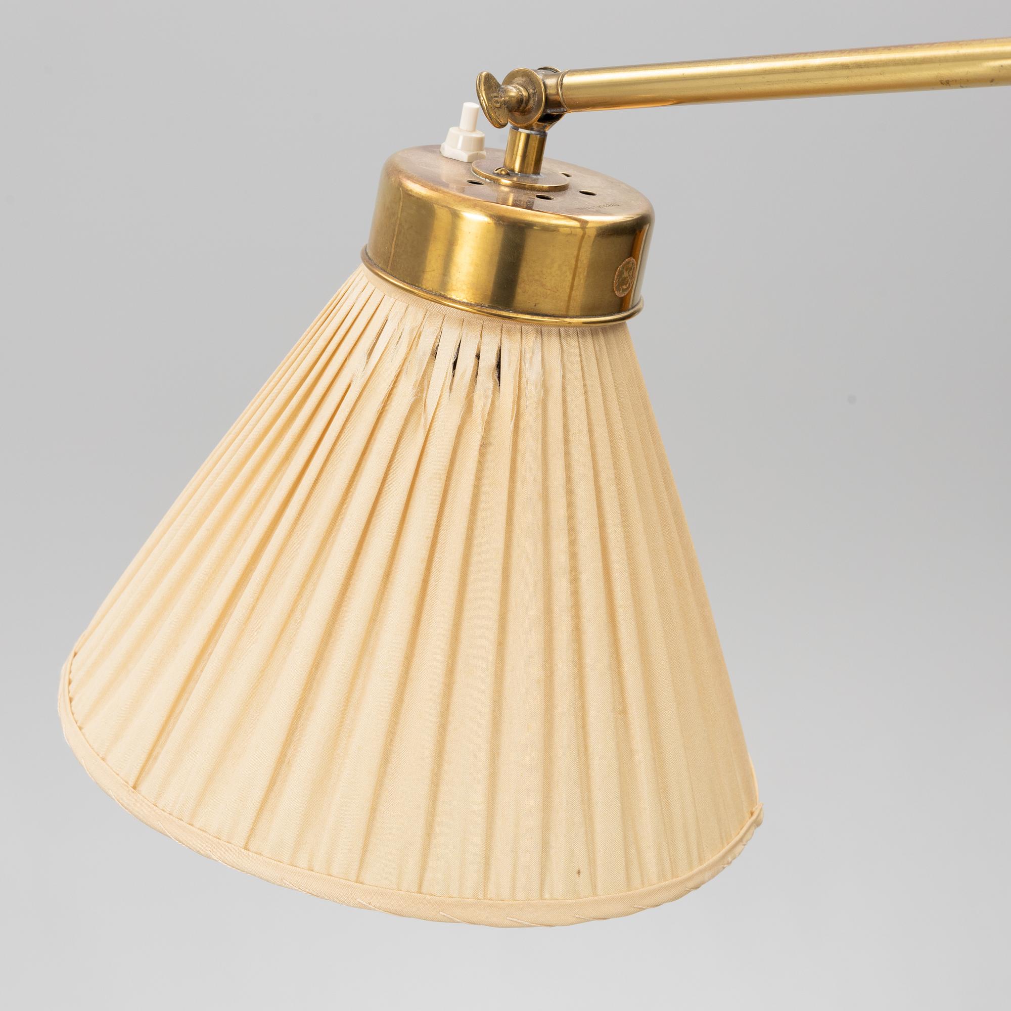 Josef Frank, a model 1842 floor lamp, Svenskt Tenn.