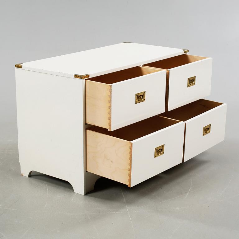 A 1970s chest of drawers.