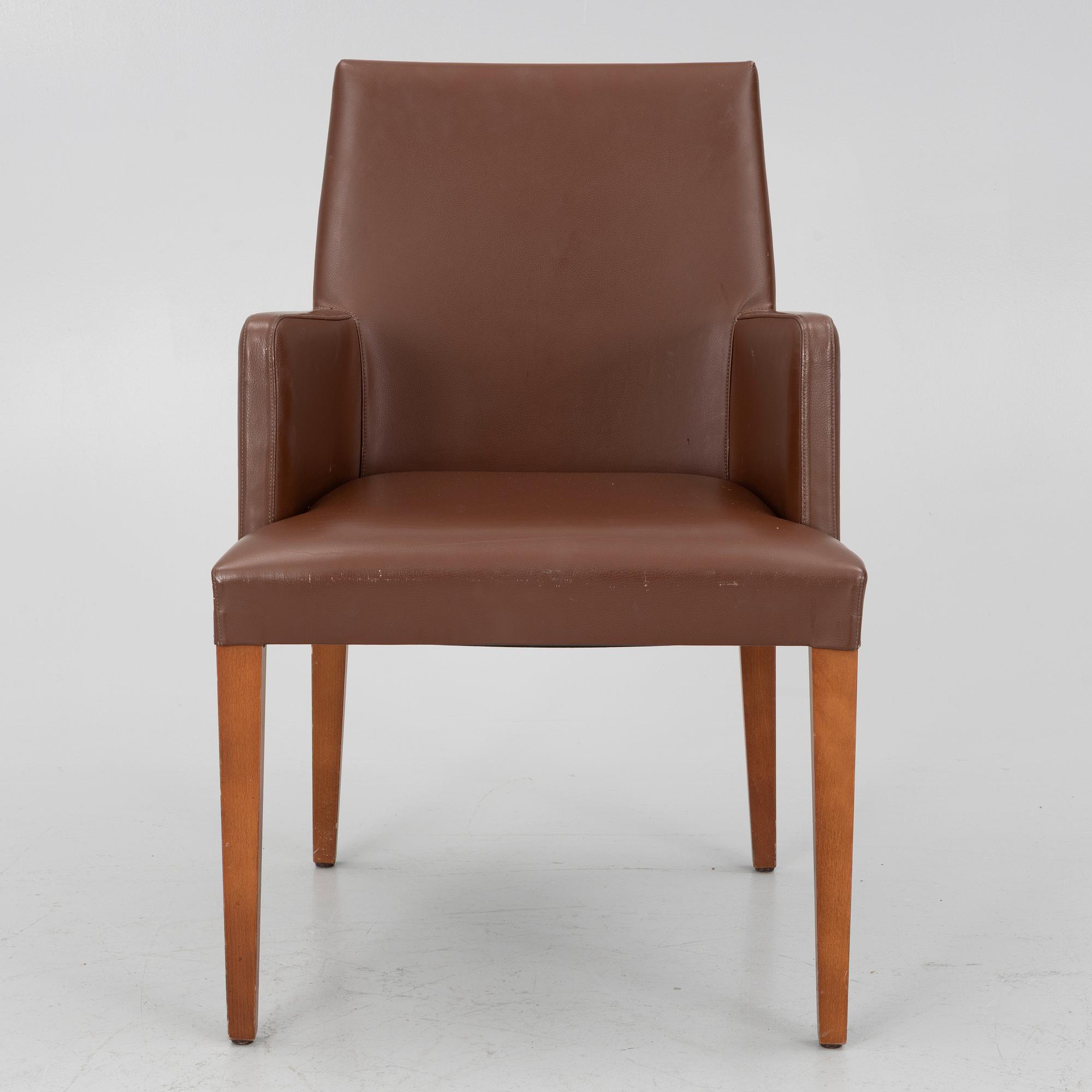 Studio Andreu, six 'Anna' armchairs, Andreu World, Spain.