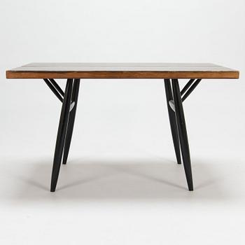 Ilmari Tapiovaara, 1960's 'Pirkka' dining table and benches for Laukaan Puu.