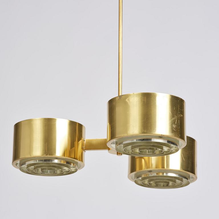 Hans-Agne Jakobsson, a pair of ceiling lamps, Hans-Agne Jakobsson AB, Markaryd, 1960s.