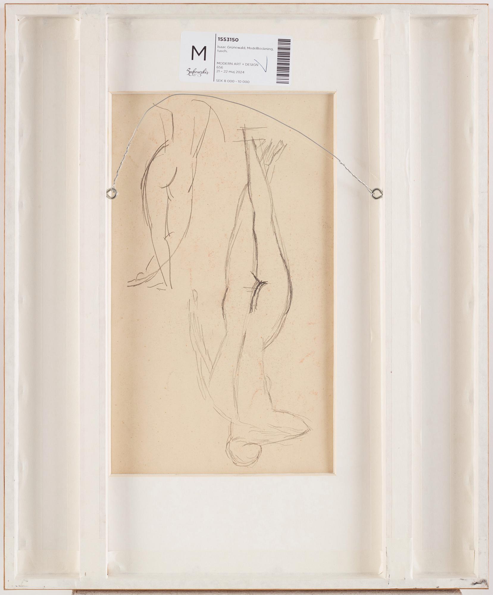 Isaac Grünewald, Stående modell.