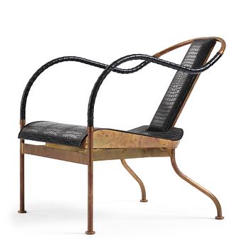 Mats Theselius, an 'El Rey' armchair, ed. 35/360, Källemo, Sweden, post 1999.