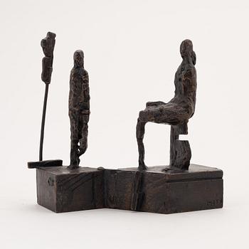 Martin Holmgren, sculpture, bronze, signed and dated -53. Numbered 8/9.