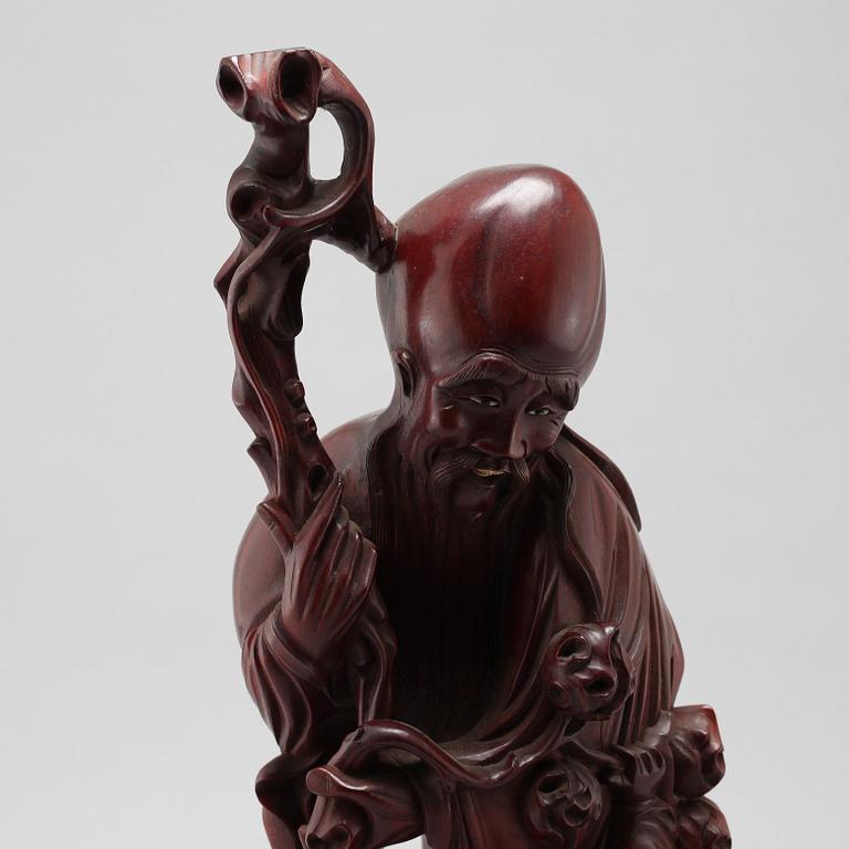 An East Asian scultpure from the 20th century.