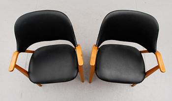 KARMSTOLAR, 1 par, 1960-tal.