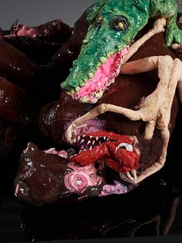 Nathalie Djurberg & Hans Berg, "Hippos and Crocodiles" från "I am a Wild Animal".