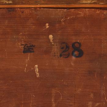 Klaffbord, s.k Pembroke table, England 1800-tal, Sheratonstil.
