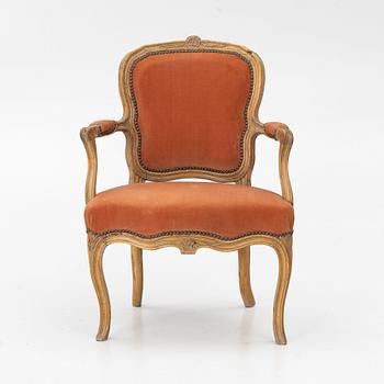 A Louis XVI armchair, France, 18th Century.