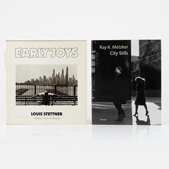 Louis Stettner,  Ray K. Metzker, 2 photobooks.